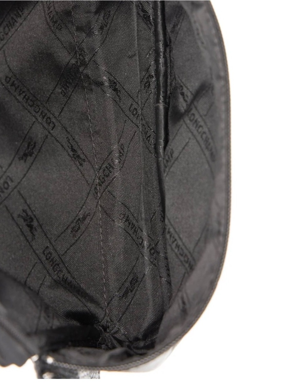 Longchamp Black Leather Belt Bag - Picture 12 of 13